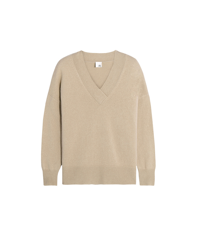 Ragg Wool Beanie Oatmeal – Image 2